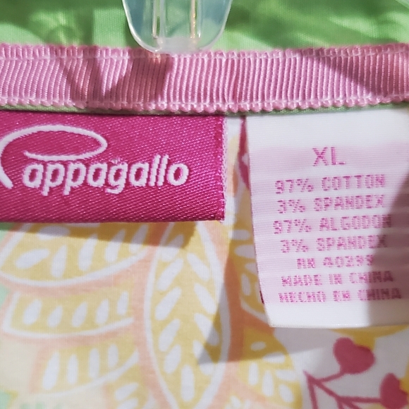 Pappagallo Button Down Sz XL EUC - Picture 3 of 10